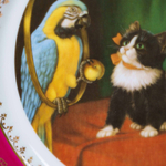 Декоративная тарелка «Внимательные слушатели»