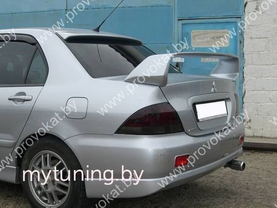 Спойлер var.2 в стиле Evo для Mitsubishi Lancer 9 (средний)