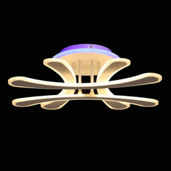 Потолочный светильник с пультом De City Оскар, LED, 142Вт, 39м²