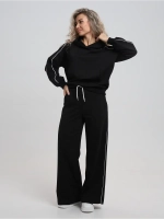 Костюм спортивный летний с брюками палаццо