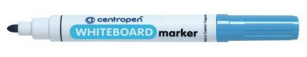 Маркер д/бел.досок CENTROPEN BOARD 2,5 мм голуб. круглый