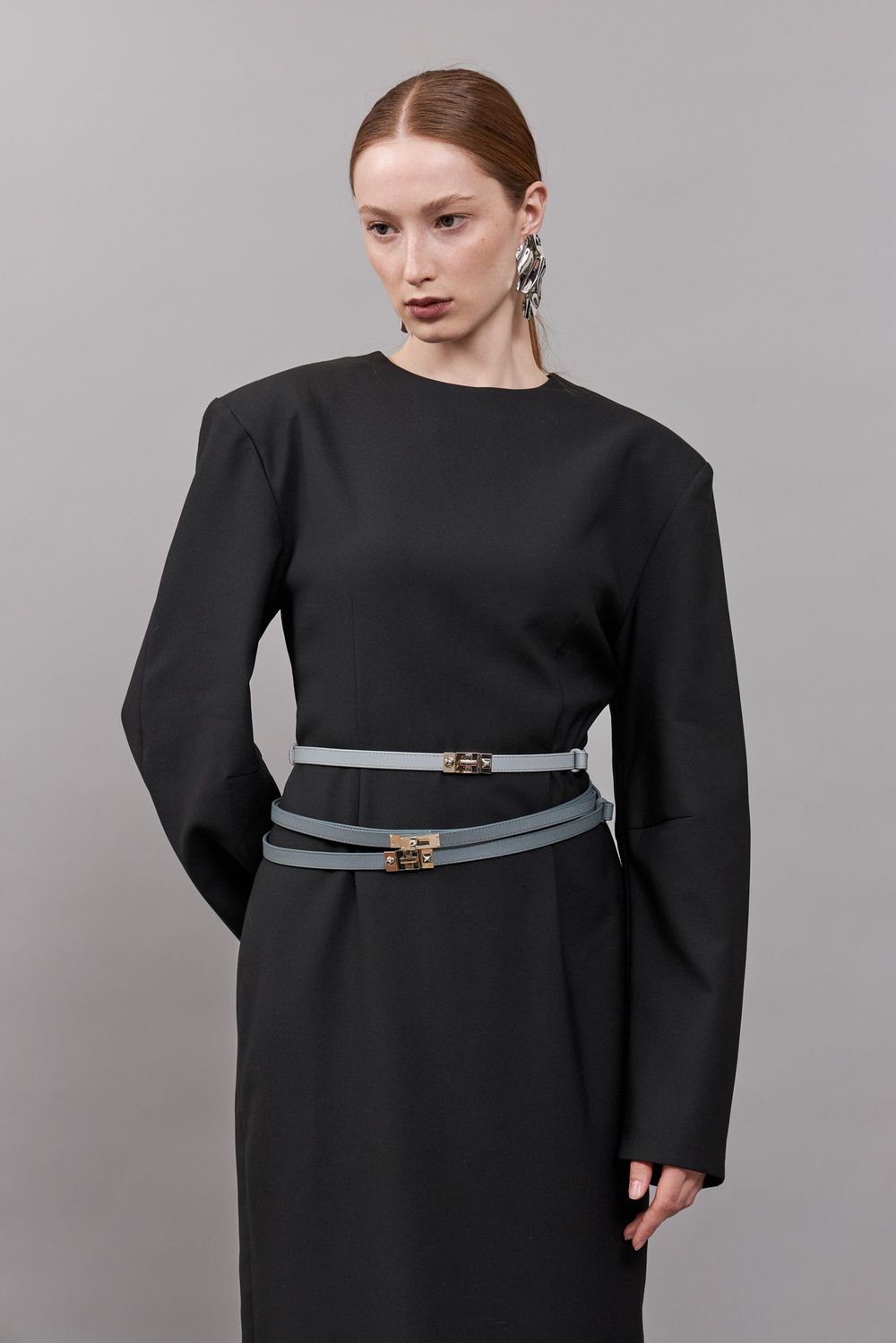 ТОНКИЙ РЕМЕНЬ В ДВА ОБОРОТА D.GREY