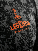 Футболка тренировочная мужская LEGENDA Миссия черная
