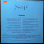 Accept ‎– Metal Heart (Германия 1985г.)