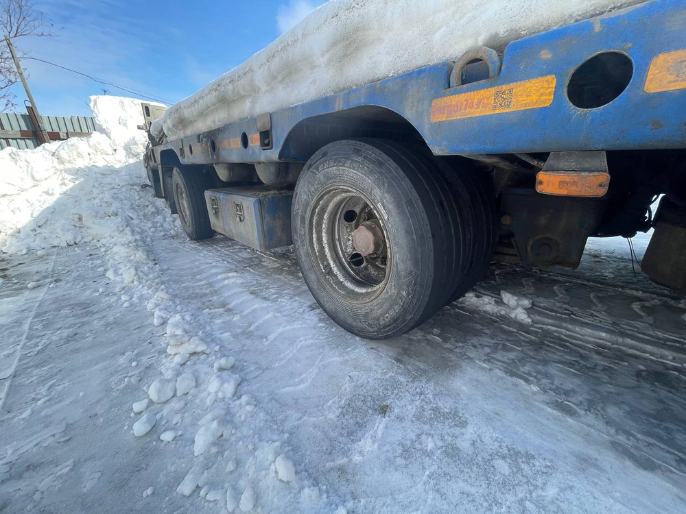 БЕРГЕР 9854* Полуприцеп тяжеловоз 4 оси 9854-0000050-05 (Раздвижной)