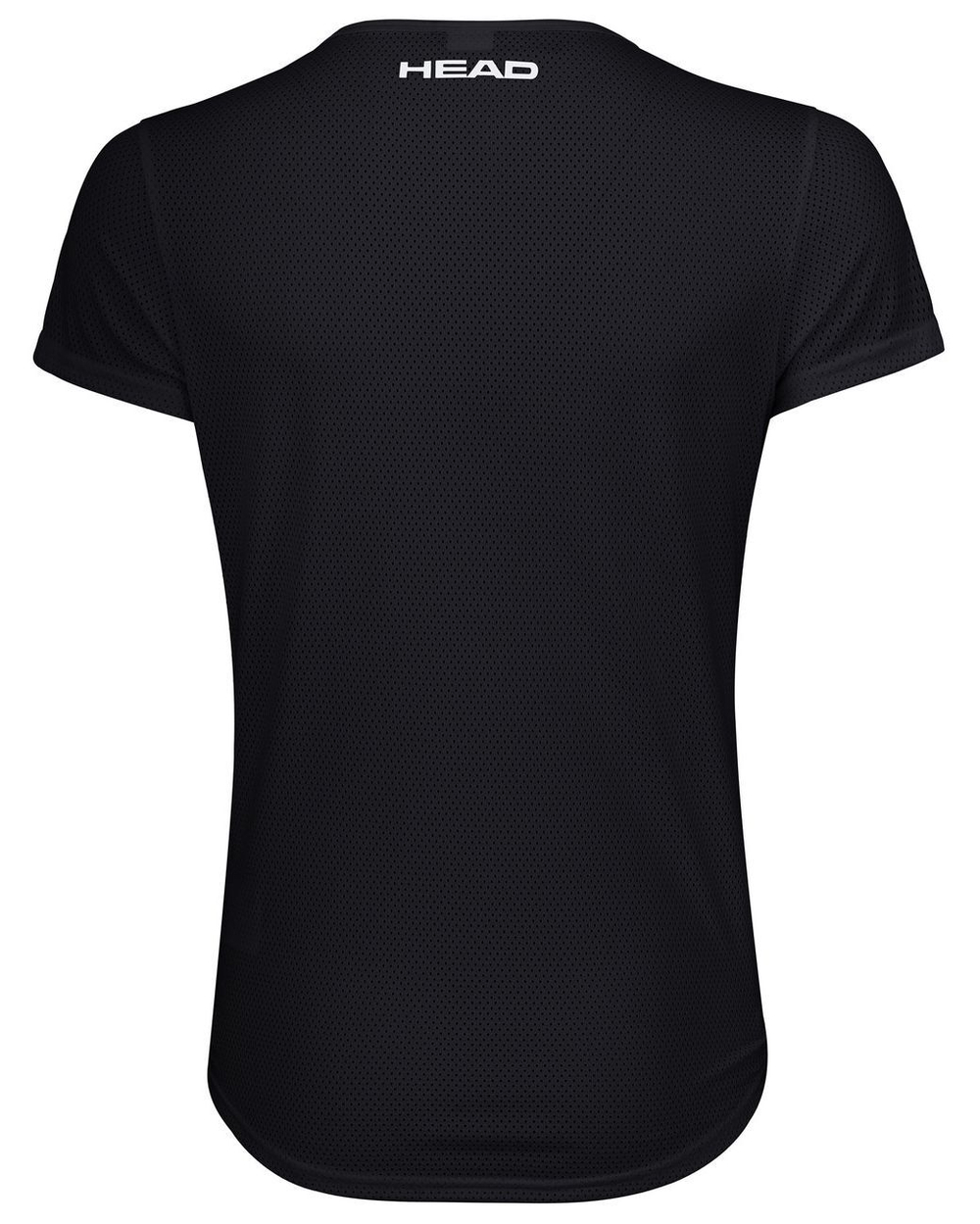 Футболка для девочки теннисная Head Sammy T-Shirt G - black/print vision