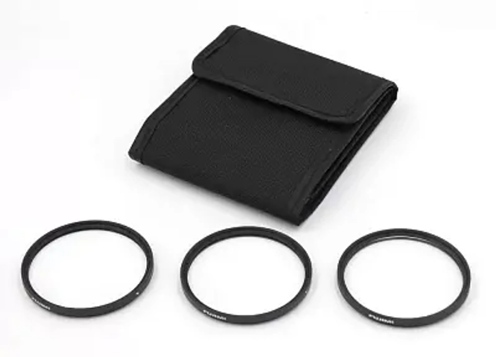Комплект светофильтров Fujimi Close-Up Set (+1+2+4) 55mm, макролинза