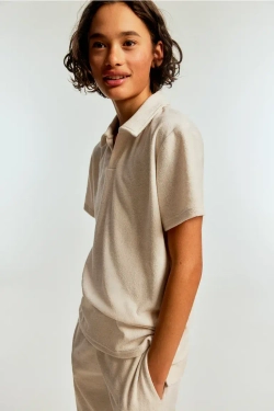 H&M Комплект из мягкой ткани, кремовый