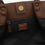 Сумка DeMellier Kate Hutchins x The Midi New York Pecan Lizard-Effect