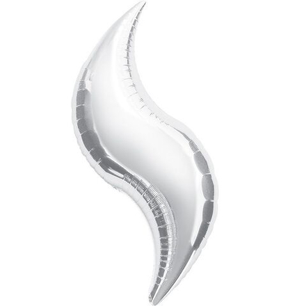 36" Зигзаг Серебро / Super Shape Curve Silver S50 / 1 шт / Б44