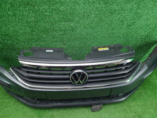 Бампер передний VW Polo 6 (2020-2022) (В сборе)