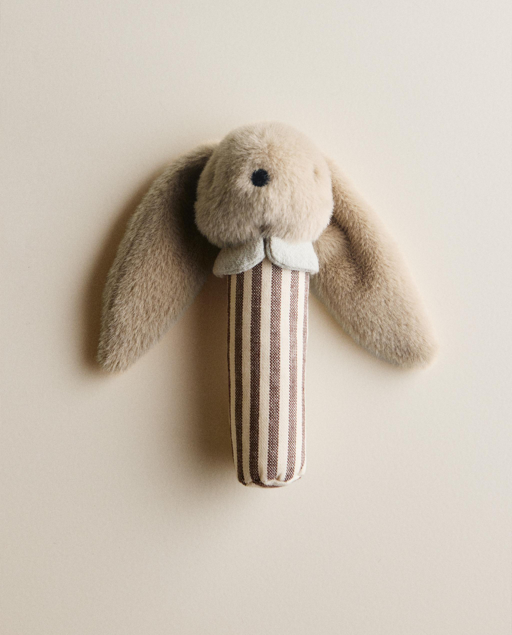 Погремушка детская Zara Home, хлопок, бежевый, 8607/052