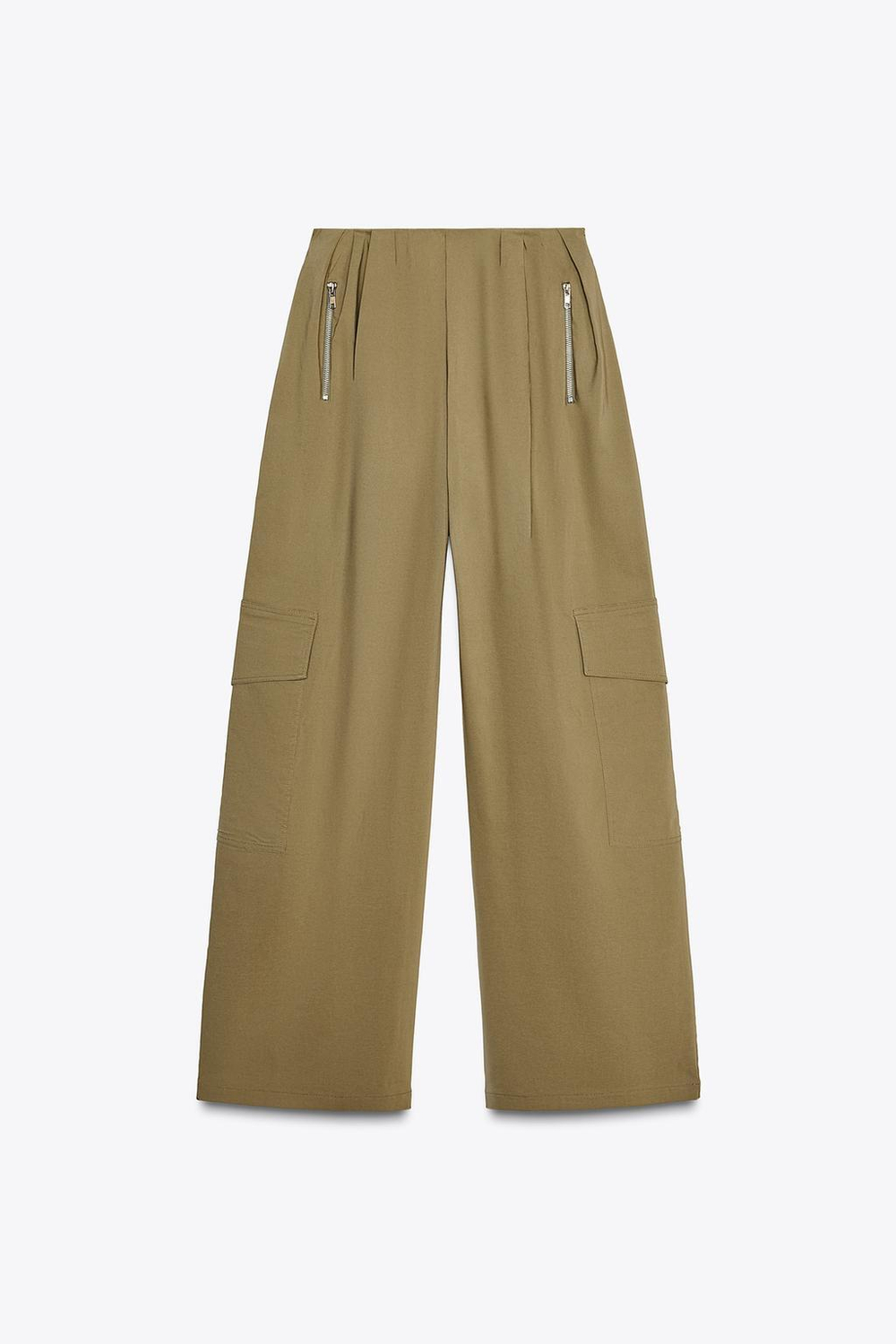 Брюки relaxed-fit с защипами