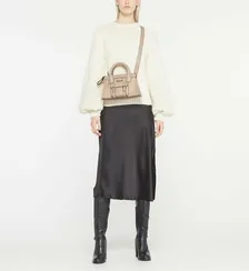 Сумка Chloé Edith Small розовый