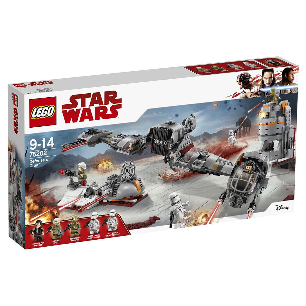 LEGO Star Wars: Защита Крайта 75202 — Defense of Crait — Лего Звездные войны Стар Ворз