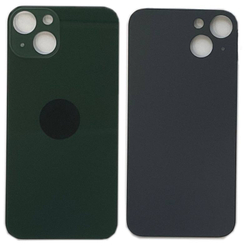 Задняя крышка для Apple iPhone 13 Зеленый (стекло, широкий вырез под камеру)