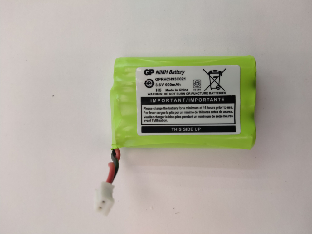 Ремонт аккумулятора для радионяни Motorola 3.6В