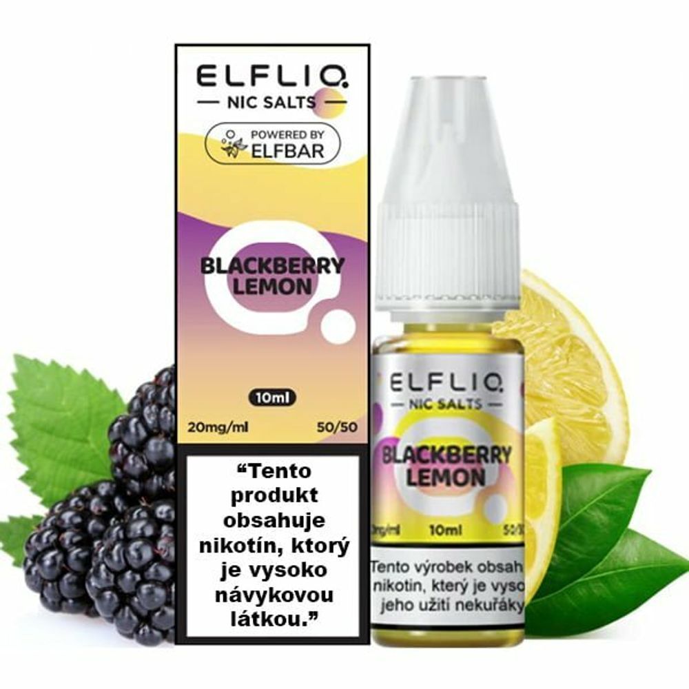 ELFLIQ - Blackberry Lemon (5% nic, 30ml)