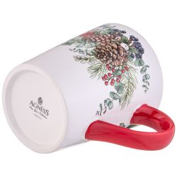 КРУЖКА AGNESS "CELEBRATION" 12,2*8,8*10 СМ 320 МЛ (КОР=24ШТ.)