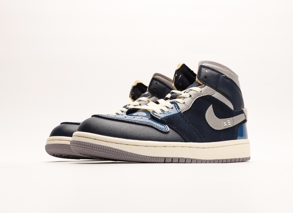 Nike Air Jordan 1 Mid SE Craft Obsidian French Blue