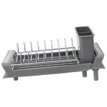 Сушилка для посуды atle раздвижная малая, серая