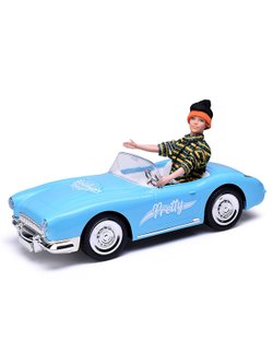 Машинка Кабриолет для куклы на радиоуправлении (886-14)