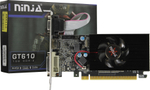 Видеокарта 1Gb GDDR3 Ninja GT610 D-Sub+DVI+HDMI