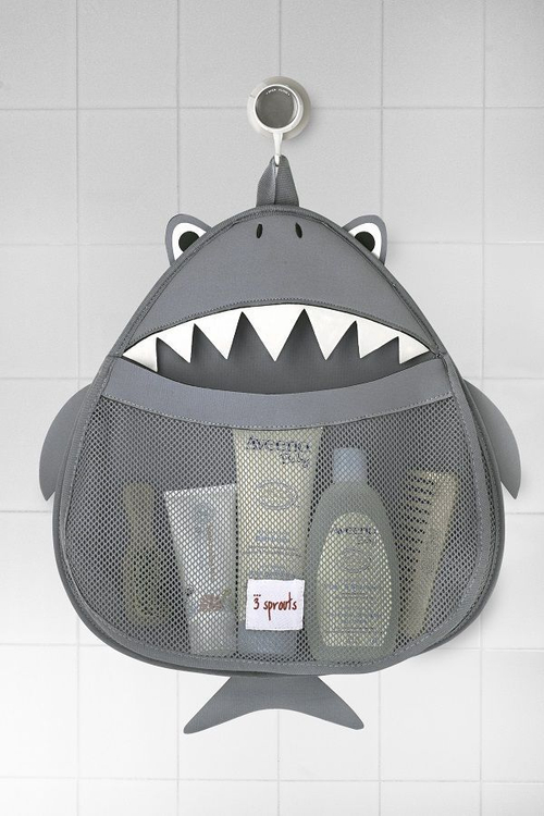Органайзер для ванной 3 Sprouts Серая акула