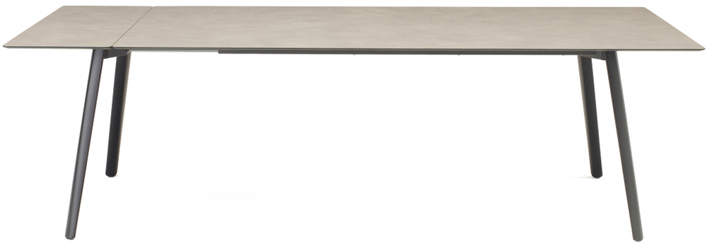 Стол ламинированный раздвижной Scab Design Squid Extendable, антрацит, тортора шпатель