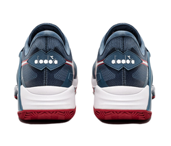 Теннисные кроссовки Diadora B.Icon 2 Clay - oceanview/white/salsa - White Red Blue Бирюзовый