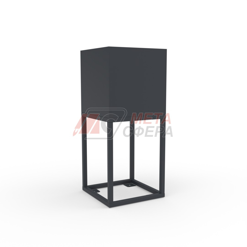 Вазон Куб на стойке