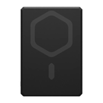 Внешний аккумулятор MagSafe с подставкой UAG SRGE Slim 5K (5000 мА·ч) Беспроводная зарядка: Qi 10 Вт. Проводная зарядка: USB-C. Есть LED-индикация. Энергоёмкость — 18 Вт·ч. Максимальная выходная мощность — 20 Вт