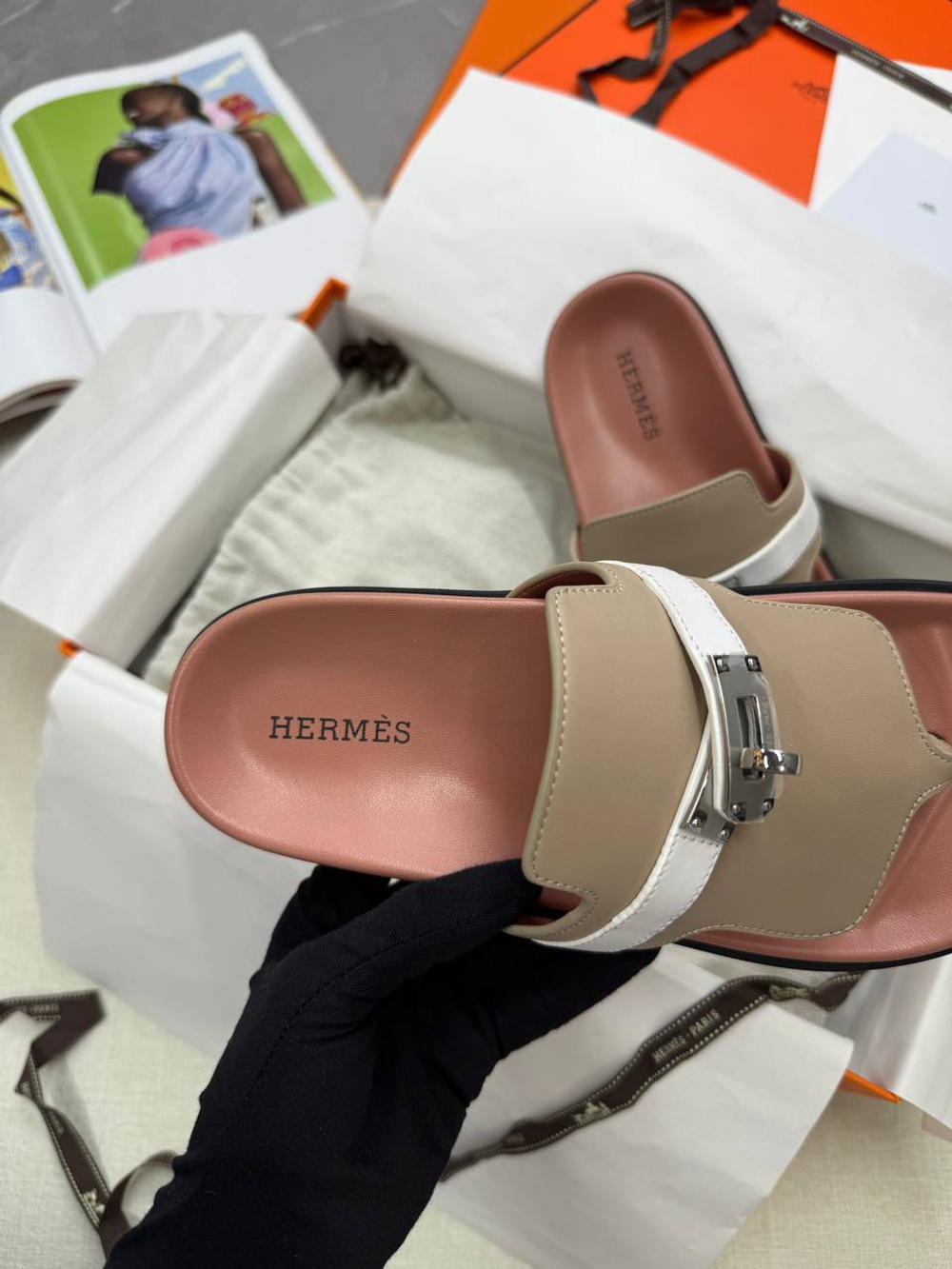 Тапочки Hermes