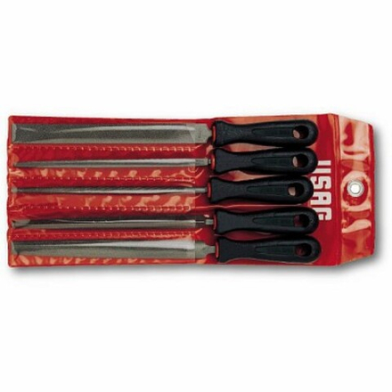 990 M2/SE5 Набор из пяти полуличных напильников в чехле, USAG (Италия)