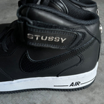Nike Air Force 1 Mid Stussy - Black