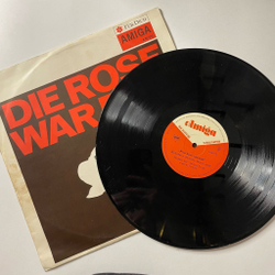 Винтажная виниловая пластинка LP Die Rose War Rot Роза Была Красной Schlagerchansons Unserer Tage (ГДР 1967)
