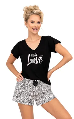 Pantera 1/2 pyjamas Black