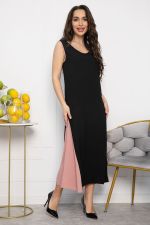 Сарафан Новый сезон (черно-розовый) П13630-10М LT Collection