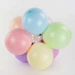 Стойка для шаров с фиксатором, 10,5 см, Прозрачный, 1 шт.