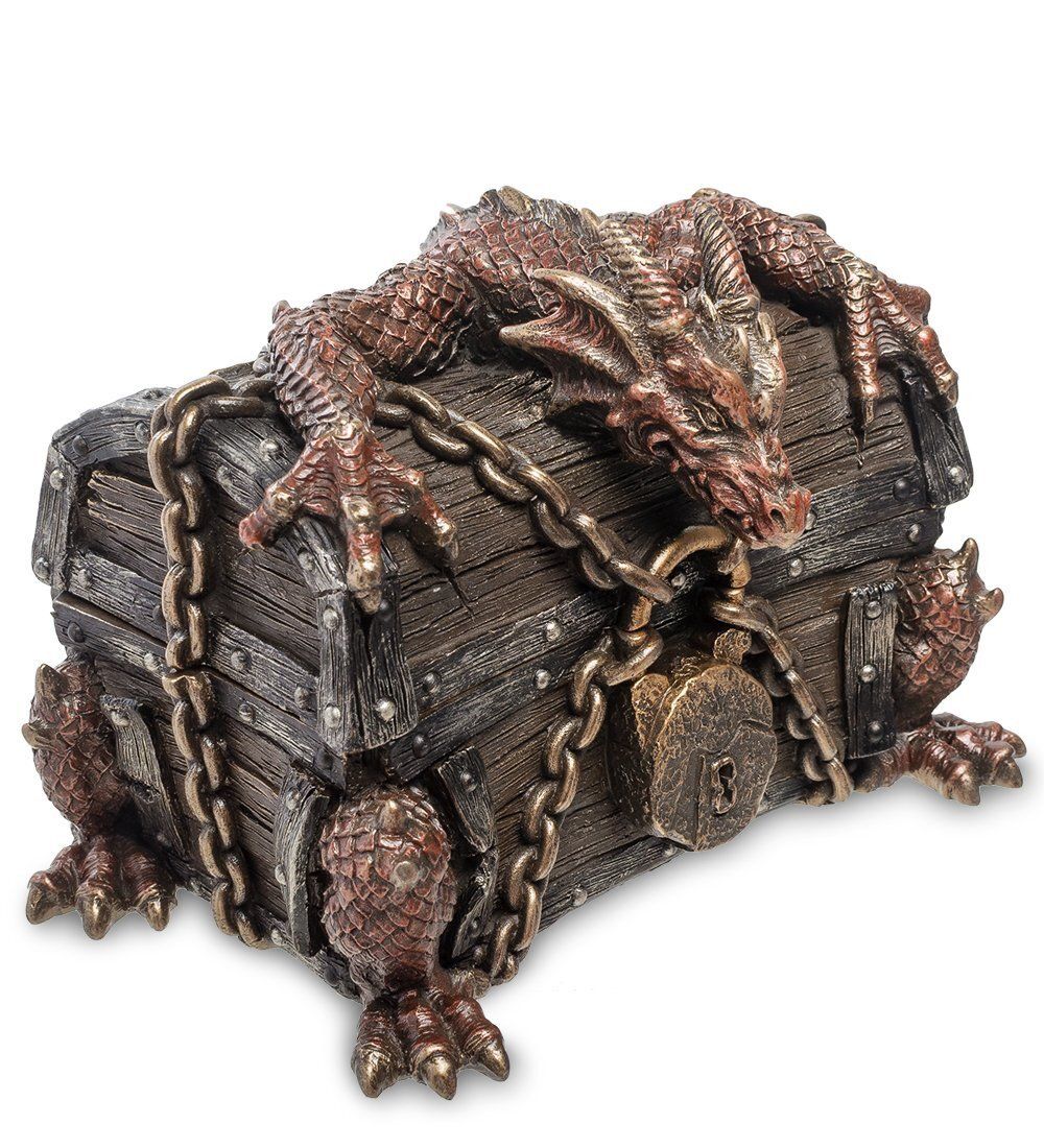Veronese WS-274 Шкатулка «Дракон на сундуке»