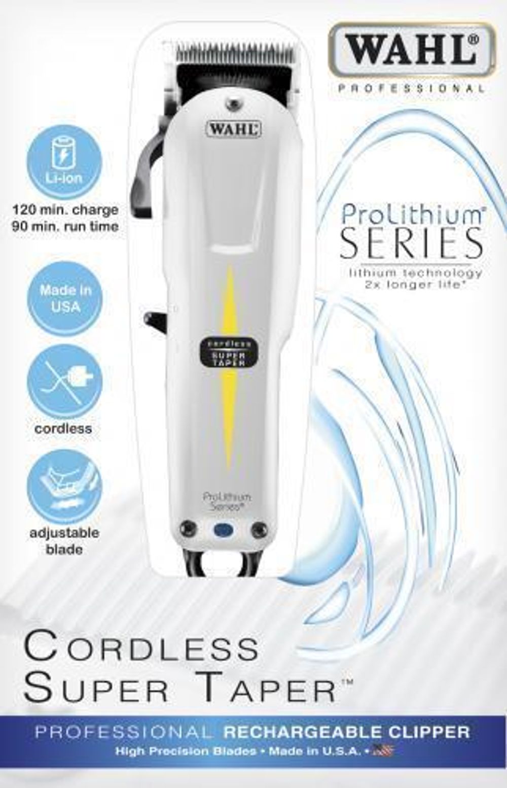 Машинка для стрижки Wahl Super Taper Cordless (8591-2316H) - купить на  сайте официального дилера