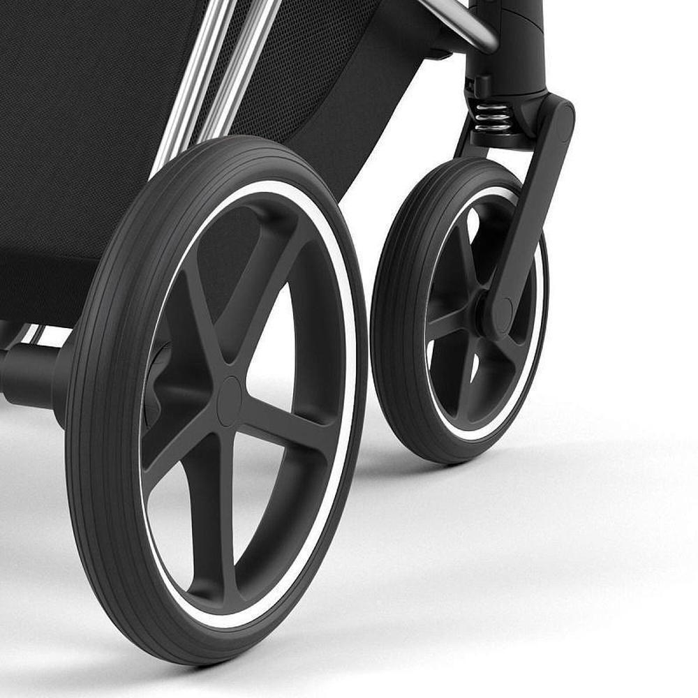 Коляска Cybex Priam IV Chrome Brown complete и автокресло Cloud G i-Size Magic Black 3 в 1 Mirage Grey