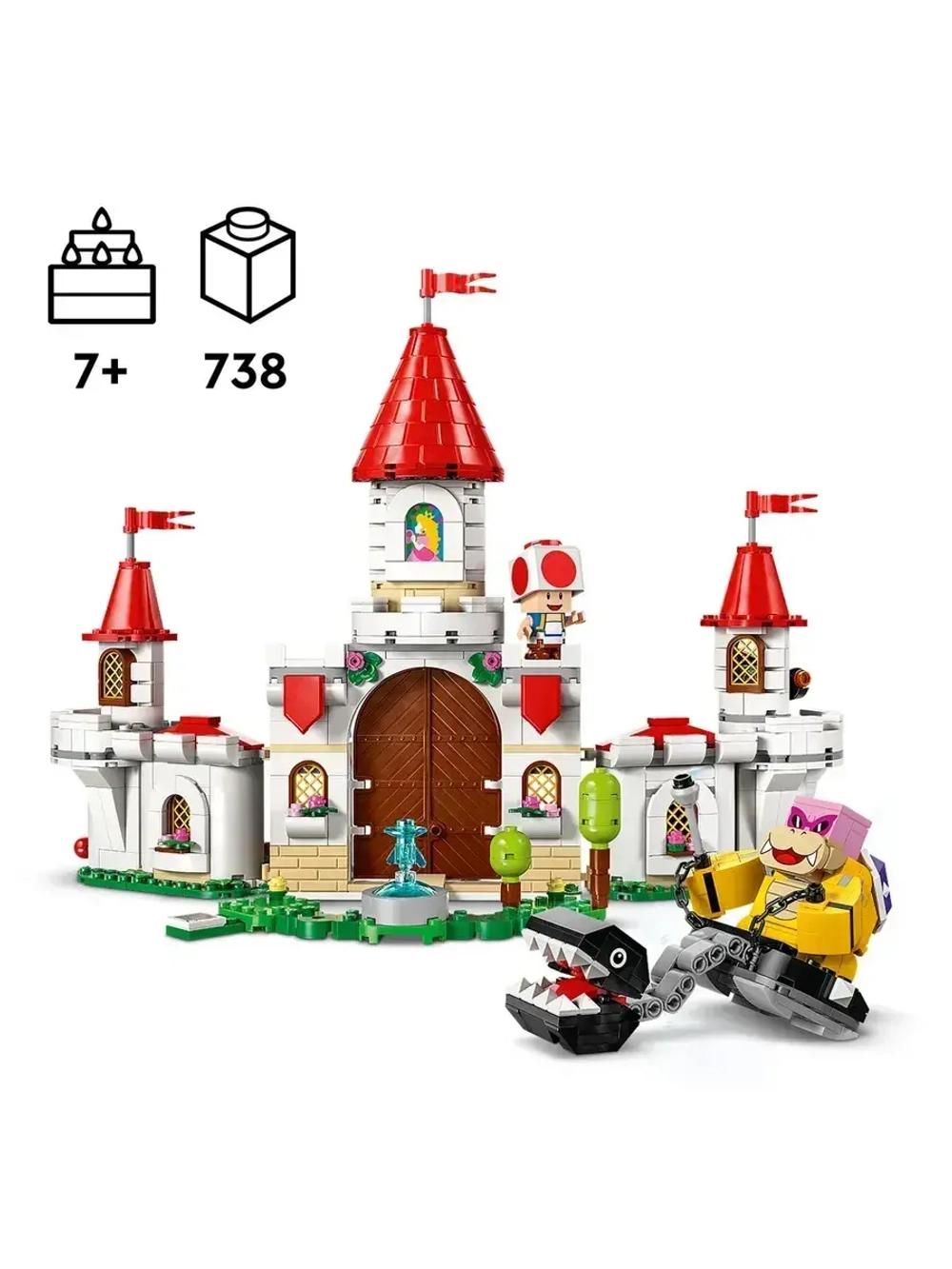 Конструктор LEGO Super Mario Битва с Роем в замке Принцессы