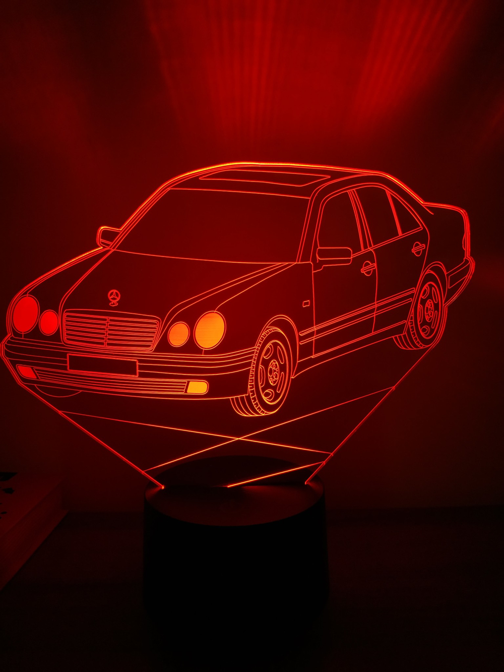 Светильник "Автомобиль Mercedes Benz E-55" (Мерседес )