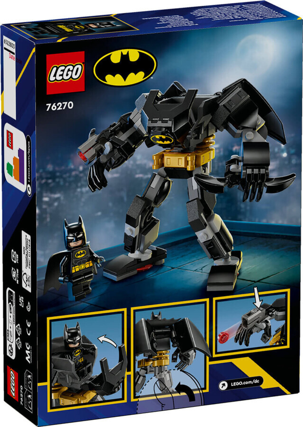 Конструктор LEGO DC Batman 76270 Боевая броня Бэтмена