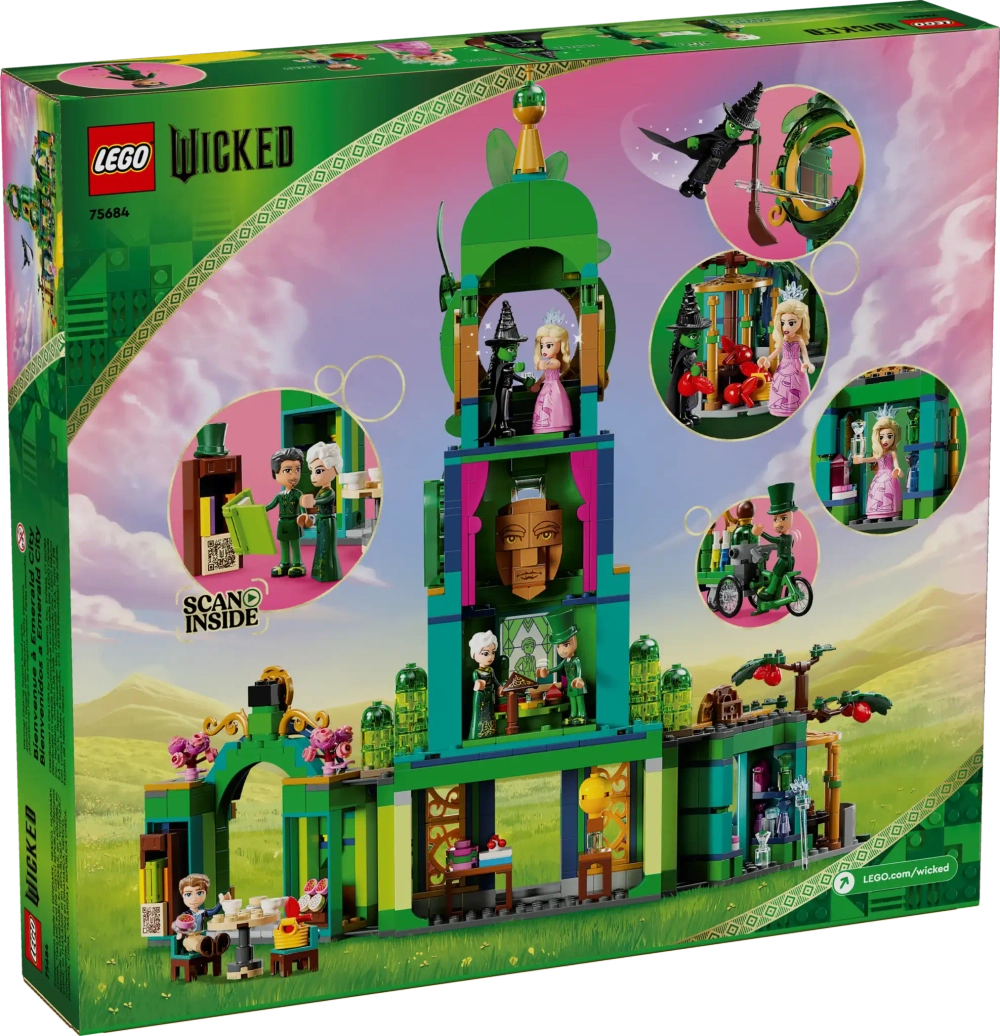 Конструктор LEGO Wicked 75684 Добро пожаловать в Изумрудный город