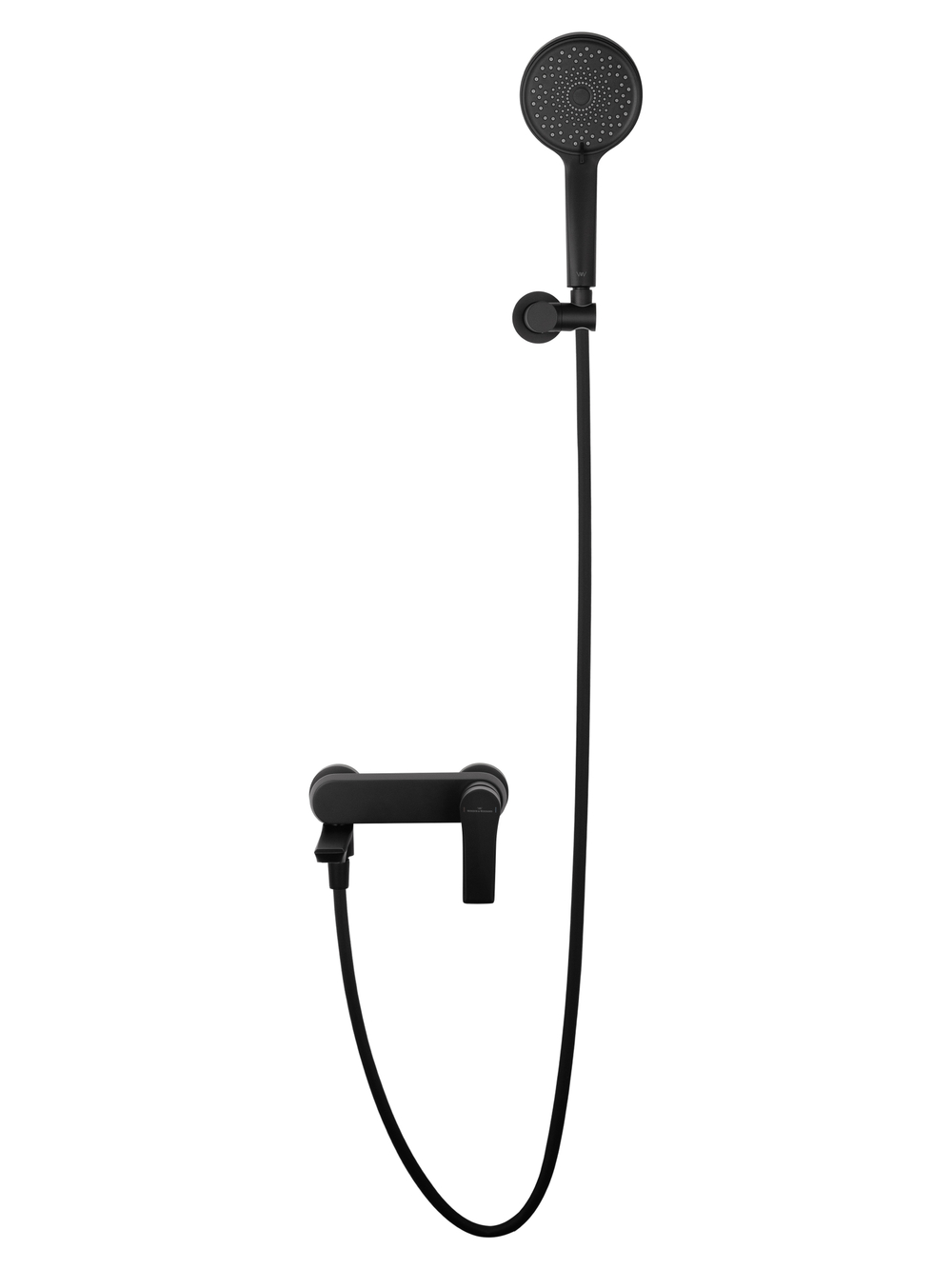 Смеситель для ванны с душем WONZON & WOGHAND BRILLIANT, Черный матовый (WW-88037079-MB)