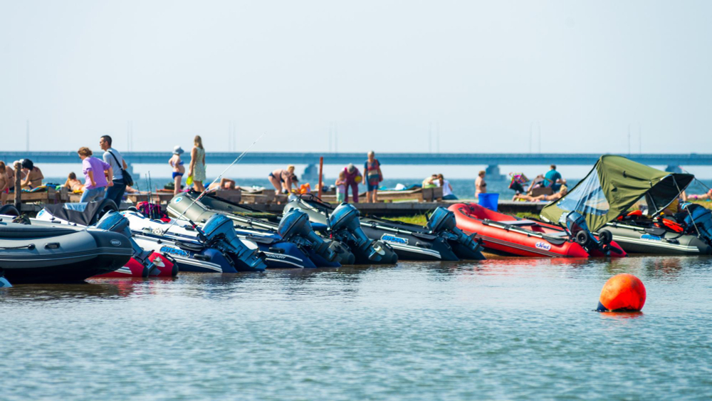 4х-тактный лодочный мотор MIKATSU MF60FEL-T-EFI с водомётной насадкой (2024)