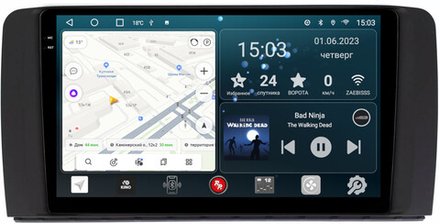 Магнитола для Mercedes-Benz R (W251) 2005-2015 - RedPower 169 Android 10, QLED+2K, ТОП процессор, 6Гб+128Гб, CarPlay, SIM-слот