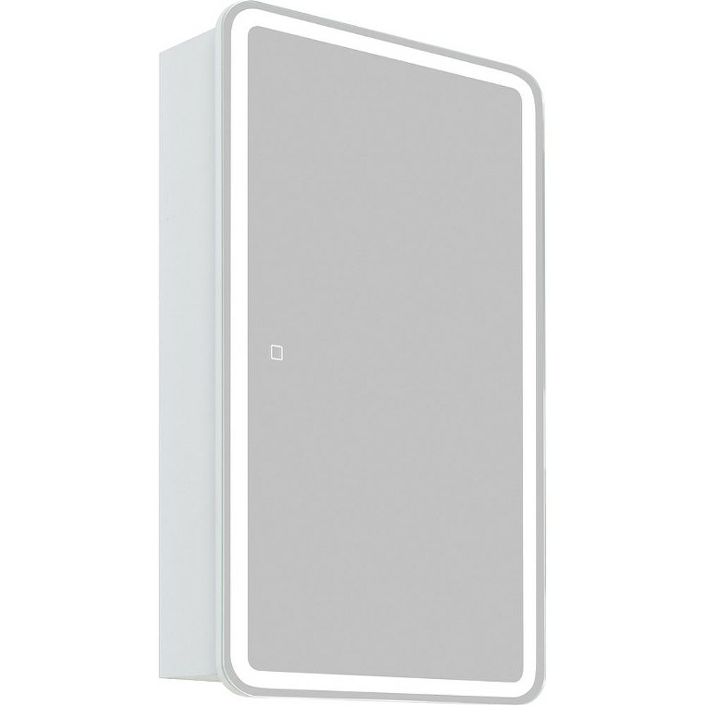 Зеркальный шкаф BelBagno Marino 60 SPC-MAR-600/800-1A-LED-TCH с подсветкой Белый